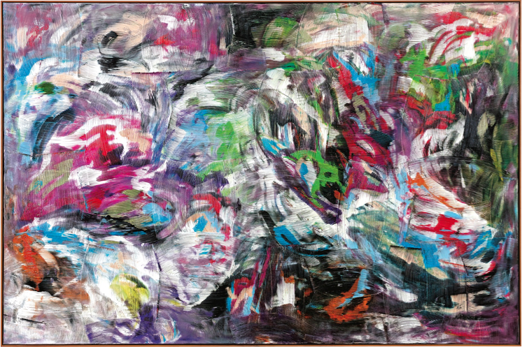 Dan Rees, Artex Painting