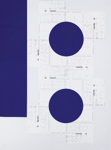 Michael Riedel, Untitled (TD Bgcolor)