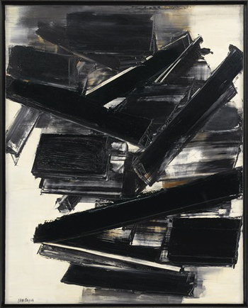 Pierre Soulages, Peinture 162 X 130 cm, 14 Decembre 1958