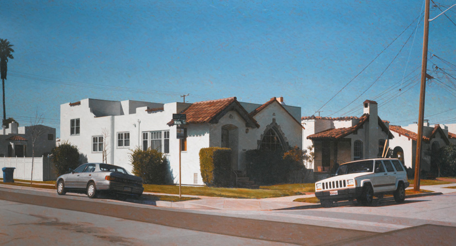 Robert Bechtle, Alameda Intersection - Clay and Mound Streets