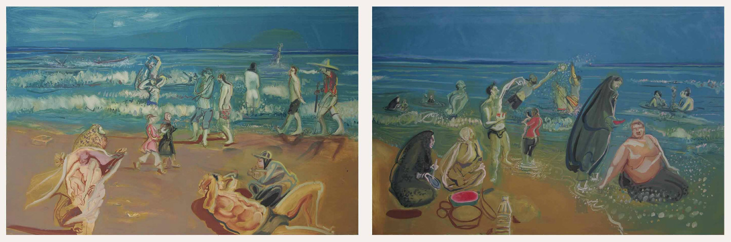 Rokni Haerizadeh, Shomal (Beach at the Caspian)
