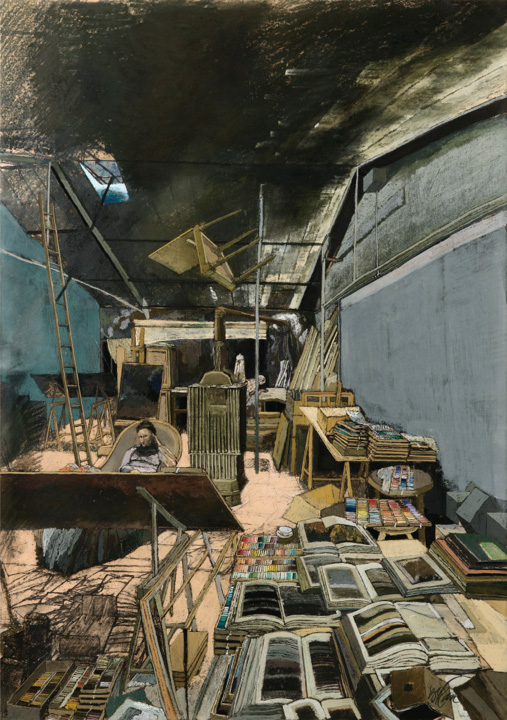 Sam Szafran, L’atelier, Rue De Crussol