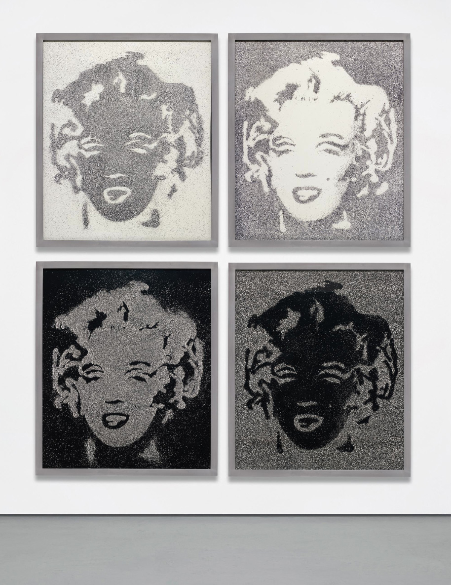 Vik Muniz, Marilyn Monroe (from Pictures of Diamond Dust), 2003