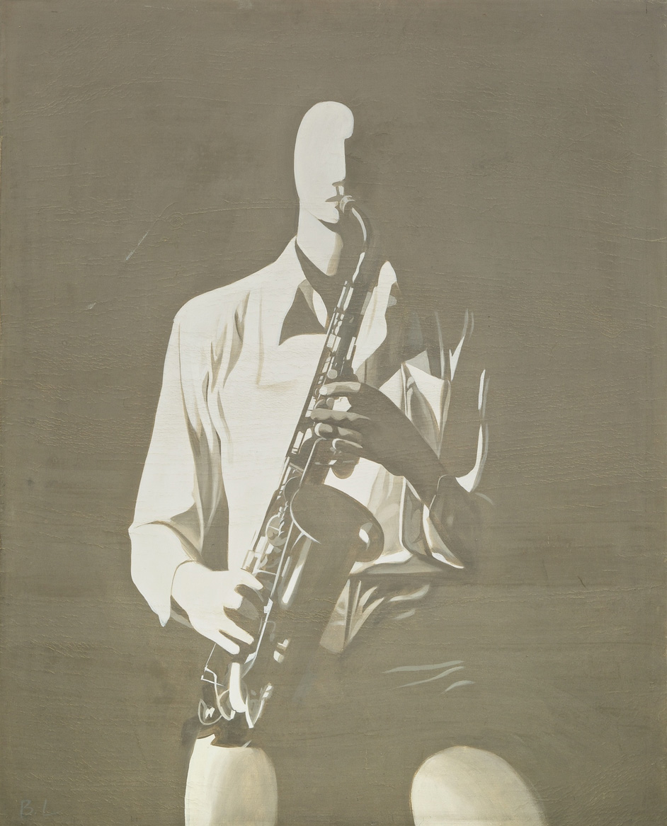 Zhang Peili, Pause (Front View of the Saxophonist)