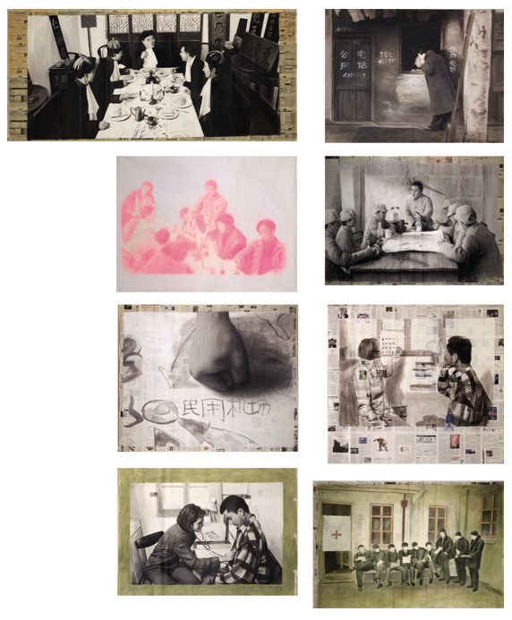 Zhou Tiehai, Will/We Must (Set of 15 Works)